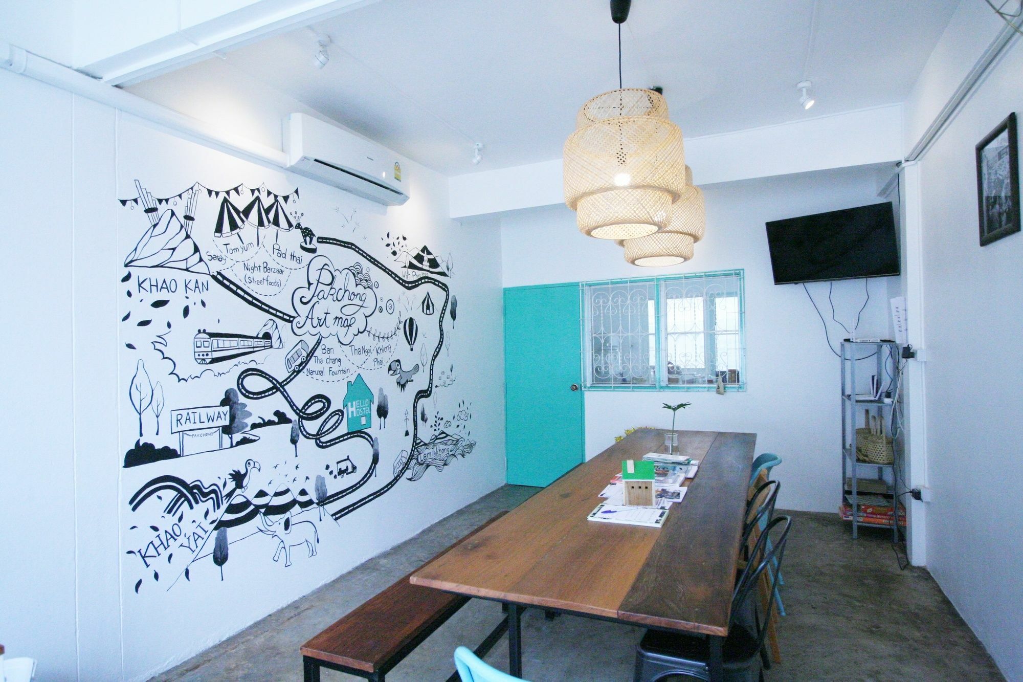 Hello Hostel Pak Chong Exterior foto
